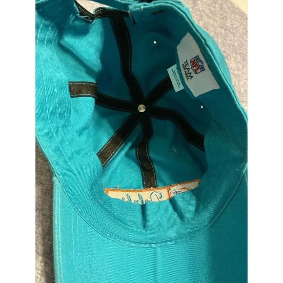 MIAMI DOLPHINS ADJUSTABLE WOMENS HAT - PERFECT CONDITION - Picture 6 of 8